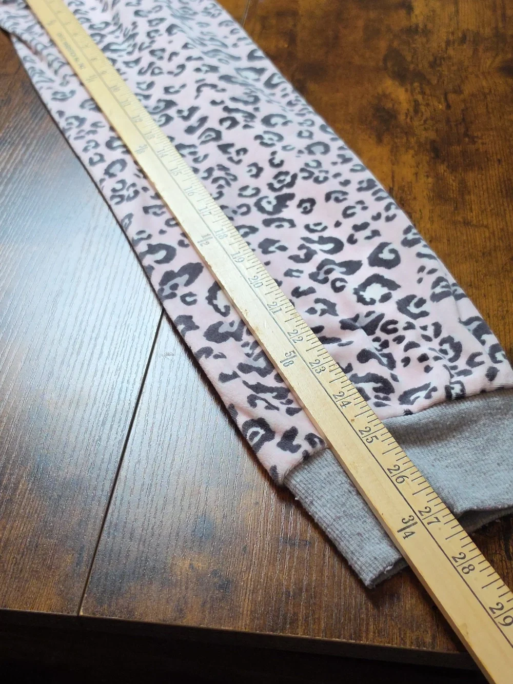 CUDDL‎ DUDS | Cozy Pink Leopard Fleece 2pc Hoodie Jogger Pajama Lounge Set | XL